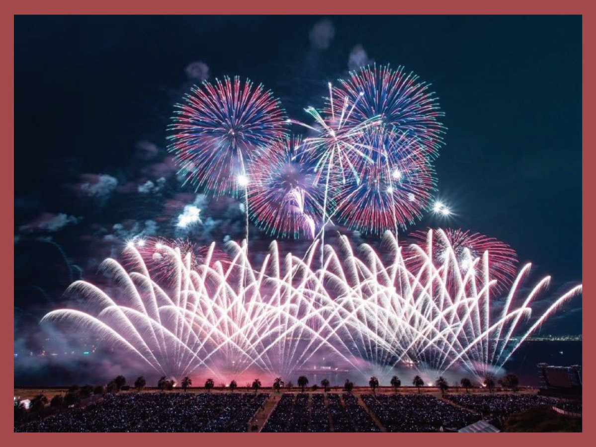 大阪湾水上芸術花火